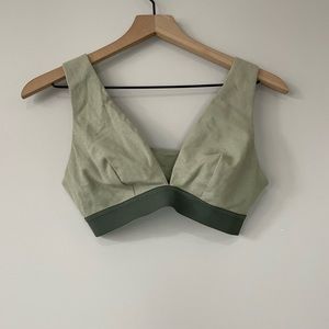 Nueskin triangle pull over bra bralette